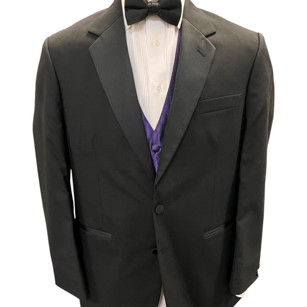 Jean Yves Men's Black Allure - Prom, Formal, Gala